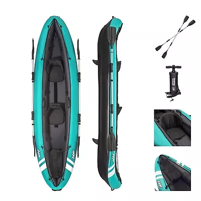 Bestway 65052 Ventura X2 Double Kayak Inflatable 3.3m X 86cm Canoe Boat • $249
