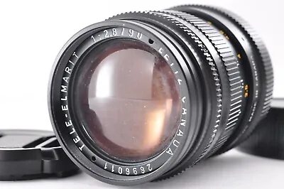 Leica Tele Elmarit M Black 90mm F/2.8 M Mount Lens From Japan SB • $325.41