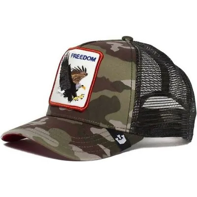 Men Women Animal Farm Trucker Mesh Baseball Hat Style Snapback Cap Hip Hop • £7.99