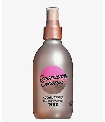 Victoria's Secret Pink Bronzed Coconut Self-Tanning Water 8 Oz • $20.99
