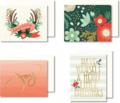 My Mind's Eye Christmas On Market St. 4 Cards & Envelopes Holiday Cards • $2.95