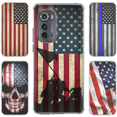 For Motorola Edge+ 2022 2023 Edge 5G UW TPU Phone Case+Tempered Glass-USA • $13.97