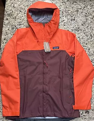 Patagonia Women's Torrentshell 3L Hooded Rain Jacket Small Paintbrush Red • $119.99