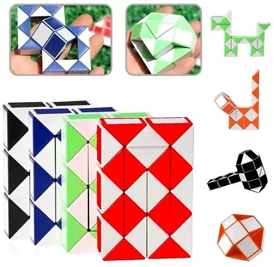 £2.94 • Buy Mini Snake Puzzle Magic Cube Twist Fidget Party Bag Christmas Stocking Fillers