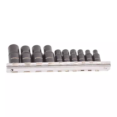 $30.60 • Buy 1/4  3/8 Dr 10pc Tap Socket Set Magnetic Tap Holders Kit Set Thread Cutting Tool