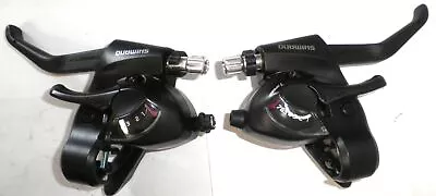 Shimano St-ef41 Shifter Set 3x7 21-speed Bicycle Bike Parts 280-2 • $29.99