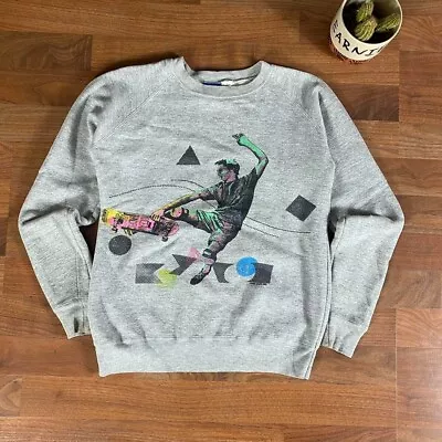 Vintage VTG 90’s Ocean Pacific Skateboarding Graphic Sweatshirt • $39.99