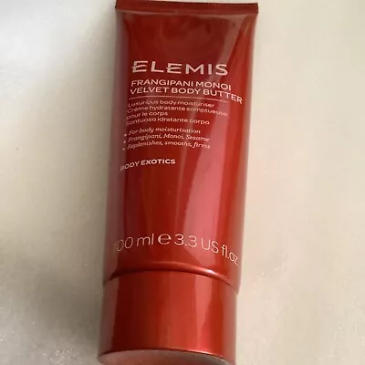 Elemis Frangipani Monoi Velvet Body Butter  100ml New  Foil Sealed  ❤️ • £20