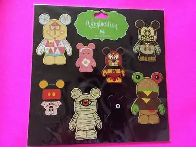 NEW IN PACK Set Of 8 Disney Mickey Mouse Vinylmation Magnets Set • $19.99
