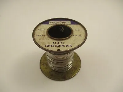 Vintage Western Electric Copper Lashing Wire No 16 Gauge AT 6157 • $19.99