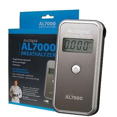 £75.49 • Buy AL7000 Digital Alcohol Breathalyser Drink Driving Breathalyzer Breath Tester
