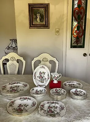 $390 • Buy WEDGWOOD England CHARNWOOD WD 3984- Tableware - 42 Pieces