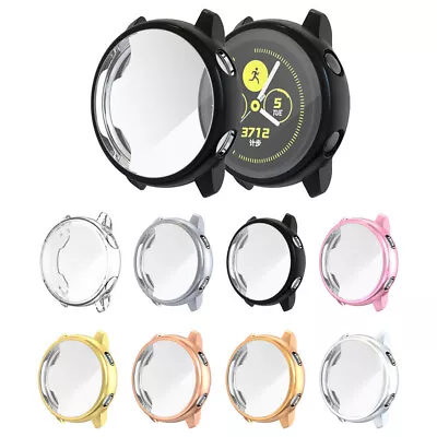 Screen Cover Film Full Coverage Watch TPU Case For Samsung Galaxy Watch Active • $8.99