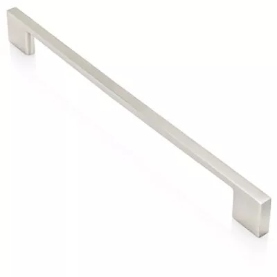 5pc Brushed Nickel Cabinet Pulls Satin 8.75  224mm Screw Spacing - Long Cabin... • $43.58