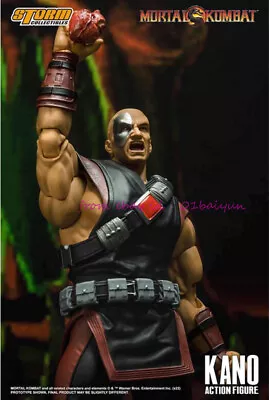 Storm Toys Dcmk13 1/12 Mortal Kombat Kano Three Heads Action Figure In Stock • $62.99