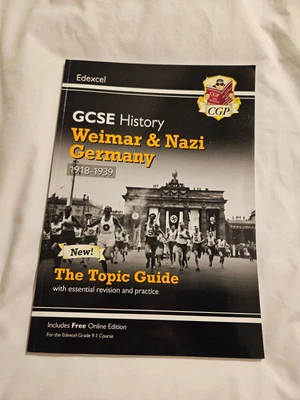 £0.99 • Buy CGP Edexcel GCSE History Weimar & Nazi Germany Revision Guide