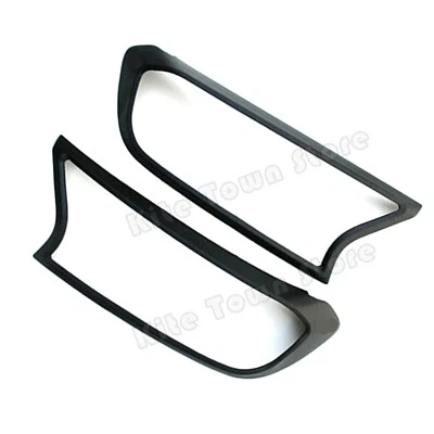 $35.99 • Buy Pair Matte Black Headlight Lamp Front Cover For Ford Ranger Px2 Px3 2015 - 2021	