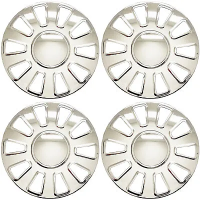 $78.38 • Buy Set Of 4 Hubcaps Fits 2006-2011 Ford Crown Victoria 17  Inch CHROME Wheel Covers