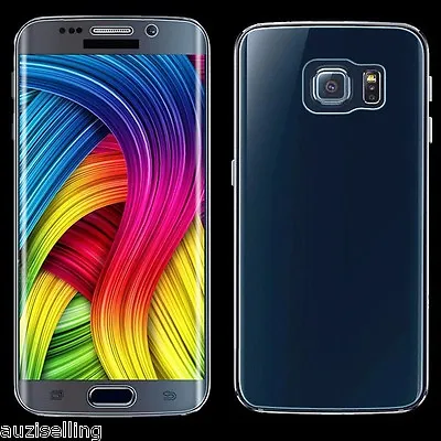 FRONT AND BACK Curved Crystal Screen Protector For Samsung Galaxy S6 S7 Edge + • $6.43