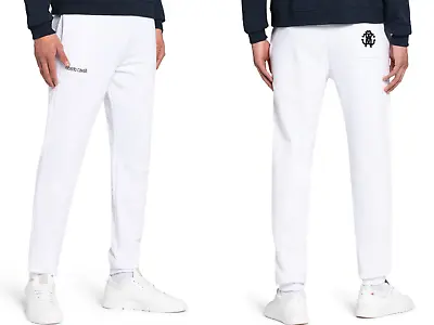 Roberto Cavalli Firenze RC Logo Sweatpants Joggers Lounge Trousers Track-Pants • $197.69