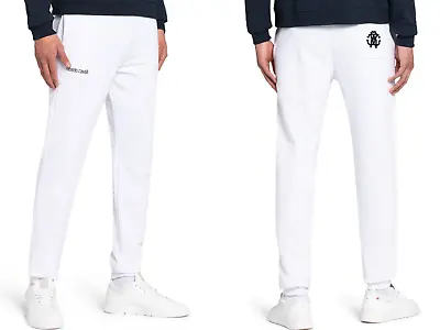 Roberto Cavalli Firenze RC Logo Sweatpants Jogging Lounge Trousers • $350.83