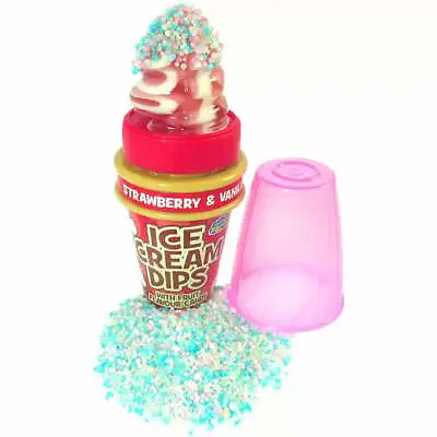 Crazy Candy Factory Ice Cream Dips 20g - 24 X 20g Packs • £30.99
