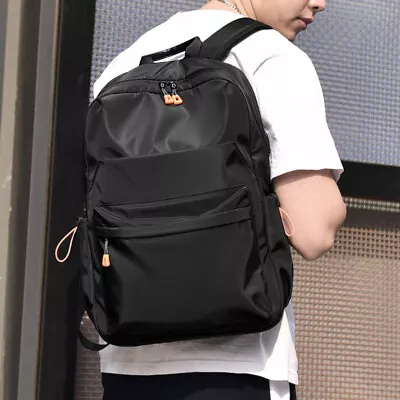 Cross-border Fashionable Oxford Canvas Backpack For Men Waterproof Anti-shock • $34.10