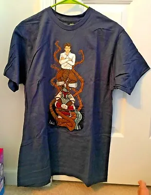 $23 • Buy Disney Haunted Mansion Stretching Room Portrait Star Wars Crossover T-Shirt (L) 
