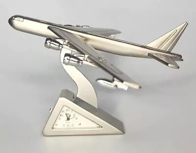 Vintage B-52 Stratofortress Bomber Boeing Office Desk Sanis Clock PB195 • £125.46