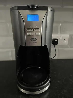 £10 • Buy  Breville Filter Coffee Machine Black And Steel Model VCF009 (G7)