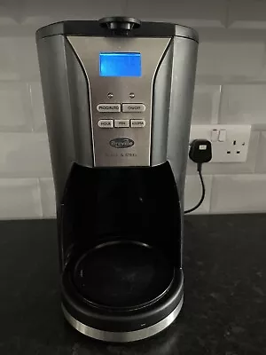 £10 • Buy  Breville Filter Coffee Machine Black And Steel Model VCF009 (G7)
