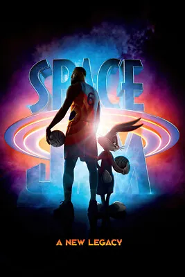 $11.99 • Buy Space Jam 2: A New Legacy - Movie Poster (LeBron James & Bugs Bunny) (24  X 36 )