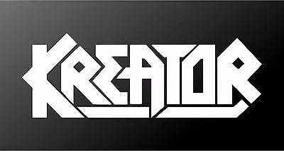 KREATOR Thrash Death Metal Band Vinyl Decal Car Window Laptop Guitar Sticker • $4.99