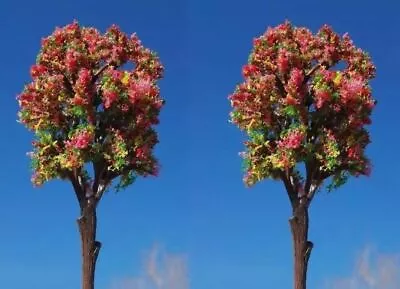 Miniature Fairy Garden 3.25  Colorful Trees/Shrubs - Set Of 2  - Buy 3 Save $5 • $8.95
