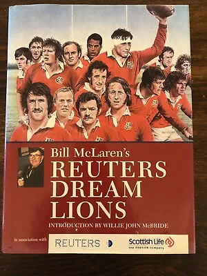 Bill Mclaren's Reuters Dream Lions Book - Signed By Mervyn Davies & Gordon Brown • £12.99