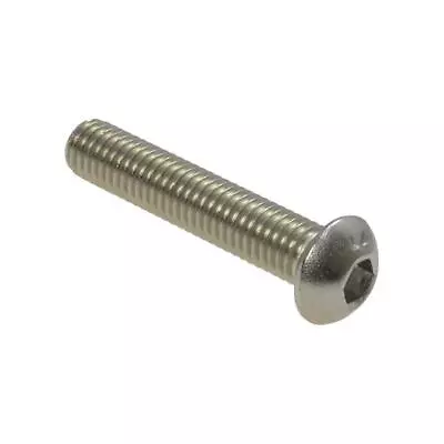 M8 (8mm) X 1.25 Pitch Metric Coarse BUTTON Head Socket Screw Allen Stainless • $405