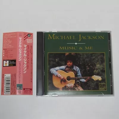 MICHAEL JACKSON MUSIC & ME JAPAN CD UICY-3865 W/OBI • $28