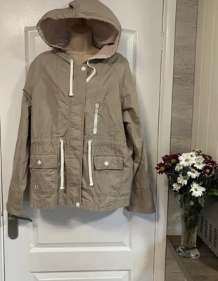 £1.99 • Buy Next Size 10 Hooded Duffle Jacket 100% Cotton 🧡