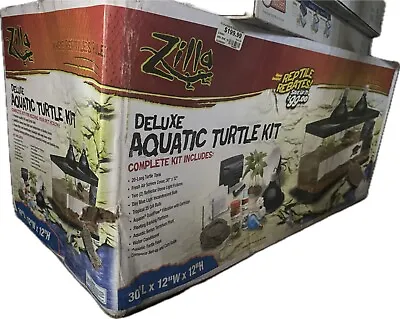 Aquarium Tank Kit Reptile Turtle Frog Lizard Snake Exo Animal Habitat • $123