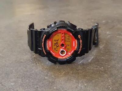 Casio G-Shock GD-100HC 3263 Black Orange Men's Wristwatch Digital Black Rubber  • $100