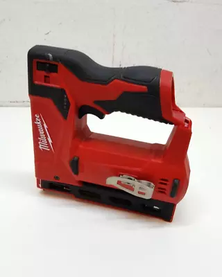 Milwaukee M12BST-0 12v Cordless Compact Stapler Body Only Red • £85.99