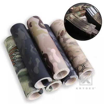 KRYDEX Camouflage Sticker Tactical Army Camo Elastic Cloth DIY Tape Wrap Decal • $18.95