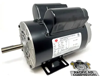 Single Stage Air Compressor Electric Motor 230v 56fr 3450 Rpm 17.2 Amps 1 Ph • $390