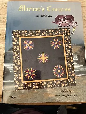 Mariner's Compass Sharlene Jorgenson Pattern Book QS-30 1994 With Templates • $25