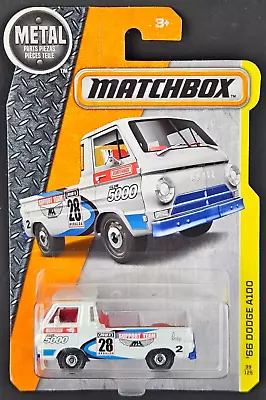 Matchbox '66 Dodge A100 Truck Diecast Car Metal Main Line White VHTF • $3.49