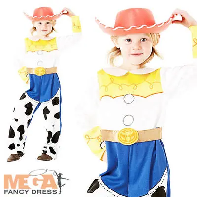 £21.99 • Buy Jessie Toy Story Girls Cowgirl Fancy Dress Up Kids Disney Costume Oufit + Hat