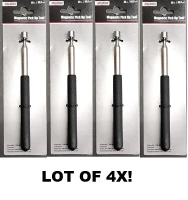 LOT Of 1x 2x 3x & 4x 1.5Lb Telescoping Magnetic Pick-up Tool Pocket Clip Magnet • $7.35
