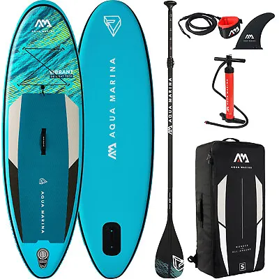 Aqua Marina Vibrant 8' 0'' Sup Isup Stand Up Paddle Board Allround Children Blue • $330.60