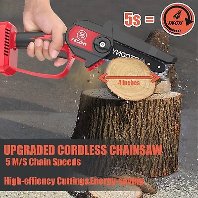 4  Brushless Cordless Mini Chainsaw For Milwaukee 18V Battery(Not Battery ) • $29.99