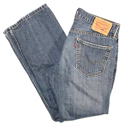 Levis 559 Relaxed Straight Leg Mens 100% Cotton Blue Jeans • Size 30 X 30 • $14.99